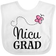 thumbnail image 3 of Inktastic Nicu Graduate Baby Girl Girls Baby Bib, 3 of 4