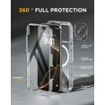 thumbnail image 2 of Funda magnética Miracase para iPhone 16 Pro con protector de pantalla, 2 of 8