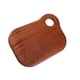 thumbnail image 4 of Tabla de cortar de madera Tabla de quesos, portátil, bandeja para servir alimentos Bandeja para servir queso Bloque para cortar fruta Filete Queso Pan Ébano S, 4 of 8