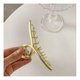 thumbnail image 1 of 2pcs Plain Metal Hair Pins Geometric Women Hair Clips Headdress Metal Women Hair Accessories Styling Jewelry (golden*2), 1 of 4