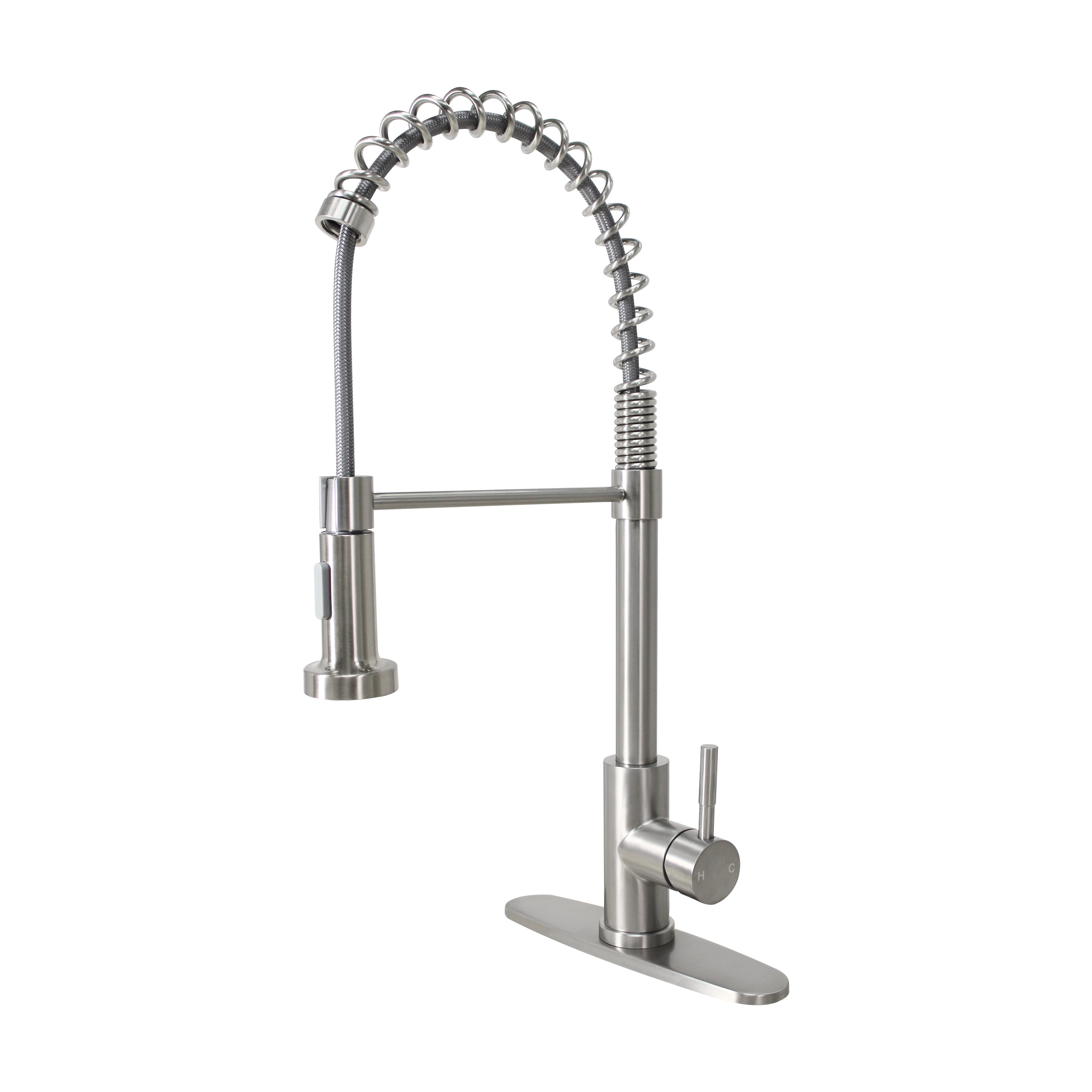 Design House 525717 Geneva Modern 1-Handle Kitchen Faucet with