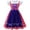 Red, variant on Ruyang Toddler Girls Bavarian Dirndl Dress Ruffle Sleeve Plaid Pleated Dresses Kids Elegant Oktoberfest Pageant Dresses