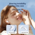thumbnail image 3 of Ear Buds Wireless Bluetooth Earbuds,Sleep Earbuds for Side Sleepers,Invisible Sleep Earbuds Wireless Bluetooth5.3 Light-Weight,Ipx7 Waterproof Stereo Earphones,for Sleeping,Driving,Working (W/hite), 3 of 7