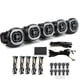 thumbnail image 1 of Kits de luz ambiental de ventilación de aire de turbina LED frontal de 64 colores de 5 piezas de repuesto para Mercedes‑Benz Clase C W206 S206 2022+ Jadeshay A, 1 of 8