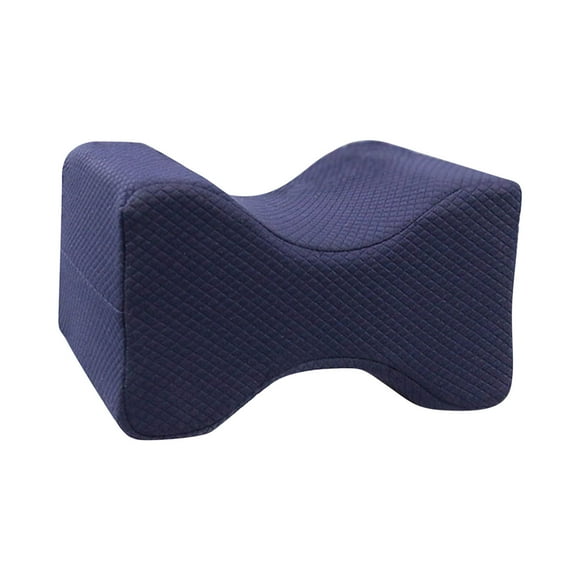 GUZOM Memory Foam Knee Pillow,Leg Pillow for Side Sleeping,Leg Cradle,Blue