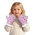 thumbnail image 5 of Boys Snow Gloves Warm Lined Girls Waterproof Gloves Outdoor Ski Gloves for Ages 2-3 Years Boys Girls, 5 of 7