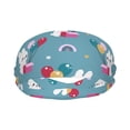 thumbnail image 2 of Wukai Rabbit And Rainbow Sports sweatband,Men & Women Sweatband Headband for Running, Cross Training, Racquetball, Working Out, 2 of 7