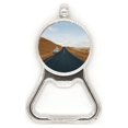 thumbnail image 1 of El otoño de coche Country Road Travel cielo hierba Acero inoxidable Metal cerveza tapa sacacorchos, 1 of 3