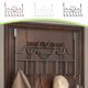 thumbnail image 1 of Ganchos para puerta sin agujeros, organizador para colgar abrigos, diseño de estante ajustable, estilo moderno, para dormitorio y cocina, estante de pared, organizador para puerta, solución que ahorr, 1 of 9