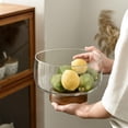 thumbnail image 2 of DOLITY Bol à Fruits en Verre, Assiette à Fruits Bol de Service Bol Décoratif Bol Central, 2 of 9