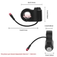 thumbnail image 5 of Quick Install ABS Metal 2Pin Accelerators Control With Theft For Electric Scooter, 5 of 8