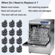 thumbnail image 3 of 12 Pack 4581DD3002A Upper Dishrack Roller Wheels for Dishwasher Replacement for Dishwasher Ldf6920st, 3 of 5