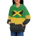 thumbnail image 4 of DISNIMO Jamaican Flag Boys Hoodies Size 6-7 Kids Boys Girls Hoodies Pullover Hooded with Pocket Sweatshirt with Hoodie for Children Long Sleeve Sweatshirts with Pockets Fall Clothing Soft, 4 of 7