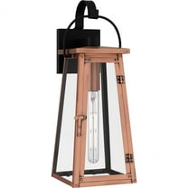 Quoizel Carolina 1-Light Aged Copper Outdoor Wall Lantern