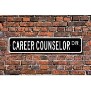 Career Counselor Career Counselor Gift Career Counselor sign Career Counselor decor Counselor Metal Sign SIZE: 4 x 16 Inches