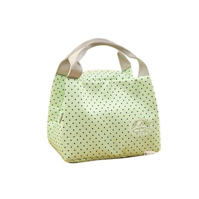 Oxford Cloth Insulated The rmal Cooler Lunch Bag Pouch Picnic Storage Box