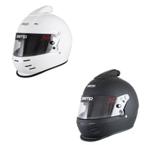 Zamp H782A03FM RZ-38 Racing Helmets, SA2025, Matte Black, Medium