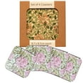 thumbnail image 5 of Lesser & Pavey Honeysuckle Coasters Set of 4, 5 of 6