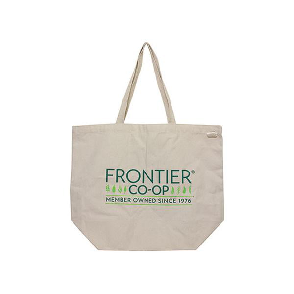 ECOBAGS Recycled Cotton Canvas Bags EveryDay Tote Bag with Frontier Co ...