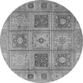 thumbnail image 1 of Ahgly Company Indoor Round Persian Gray Traditional Area Rugs, 6' Round, 1 of 1