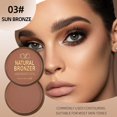 thumbnail image 1 of Icvc Bronze Skin Tone Powder Sets Makeup, Controls Oil, And Contours, 1 of 1