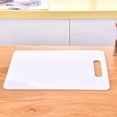 thumbnail image 4 of Plastic Cutting Board, Food Safe, BPA Free, Thick, Easy Grip, 4 of 4