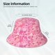 thumbnail image 3 of Fotbe Love Sombrero Tipo Pescador con Estampado – Sombrero de Sol de Algodón de Moda para Playa, Golf, Pesca, 3 of 6