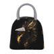 thumbnail image 1 of Fotbe Black And Gold Fire Dragon Bolsa de Almuerzo con Estampado, Lonchera Aislada, Contenedor de Comida Reutilizable Tipo Cooler a Prueba de Fugas, 1 of 6