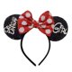 thumbnail image 1 of Diadema con orejas de Mickey Mouse, diadema a cuadros roja para Festival de princesa, lazo de lentejuelas para niños, tocado de fiesta para mujer, accesorios bonitos para el cabello Gao Jinjia LED, 1 of 2