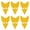 Yellow, variant on Pebbuoy 6Pcs Double Sided Sticky Board Odorless Waterproof Fruit Fly Trap UV Resistant Child Pet Safe Plant Yellow Sticky Traps for Indoor Outdoor Kitchen
