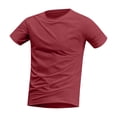 thumbnail image 4 of Mens Big & Tall Summer T-Shirts Plus Size M-4X Short Sleeve Tees Shirts for Men Casual Slim Crew Neck Basic Workout Tshirts Tops, 4 of 6