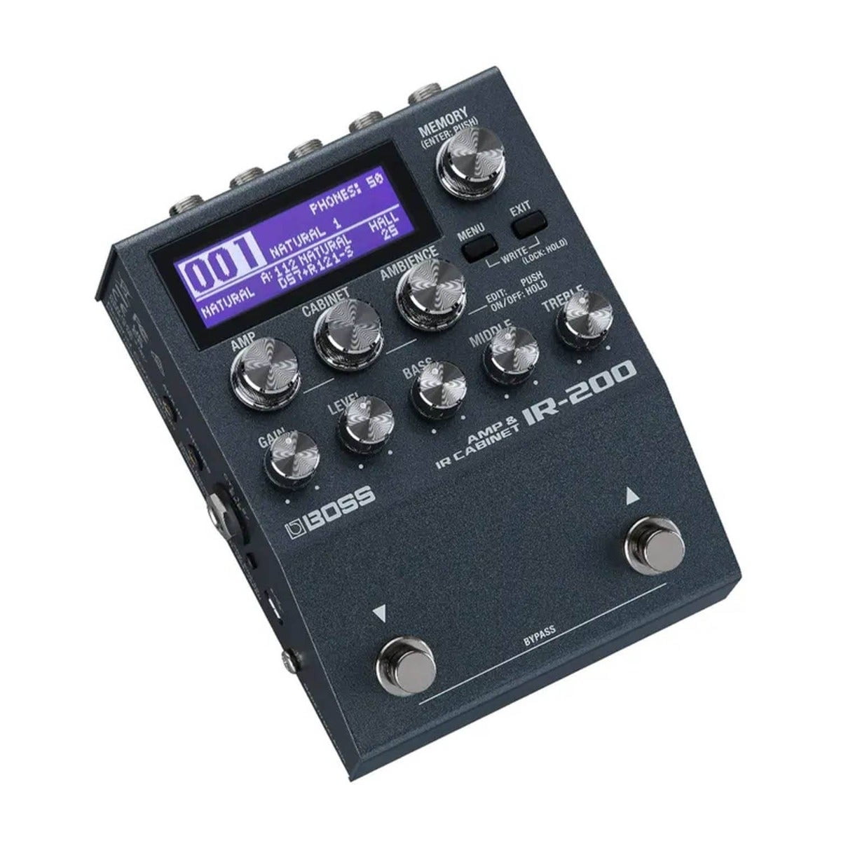 ★★★BOSS   IR-200   AMP&CABINET Boss IR-200 Amp & IR Cabinet Guitar Effects Pedal - Walmart.com