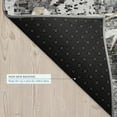 thumbnail image 6 of Addison Rugs Chantille Indoor/Outdoor Transitional Floral Black Machine Washable Rectangle Rug, 10' x 14', 6 of 8