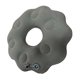 thumbnail image 1 of Cojín inflable con forma de donut, almohada flocada para el coxis, almohada con forma de donut para sofá o avión. válvula de resorte, 1 of 9