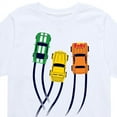 thumbnail image 3 of Instant Message - Transportation - Race Cars Race - Toddler & Youth Short Sleeve T-Shirt, 3 of 6