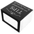 thumbnail image 2 of Acrylic Tip Box for Bartender Bars Restaurants Musicians Driver Money Container Donation Tip Holder Suggestion Box Raffle Cash Box for Money Storage Container, 2 of 9