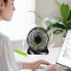thumbnail image 5 of Desktop USB Charging Fan Bedside Three Speed Adjustment Small Fan Silent Fan Portable Small Table Fan Suitable For Office And Bedroom, 5 of 6