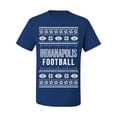 thumbnail image 2 of Wild Bobby City of Indianapolis IND American Football Fantasy Fan Sports Men T-Shirt, Royal, Large, 2 of 6