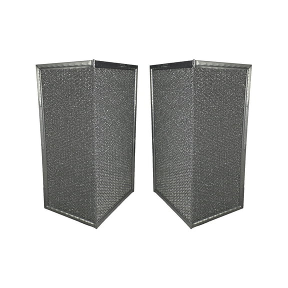 Air Filter Factory 11 x 11-5/8 x 3/32 Aluminum Wing Grease Filters 2-Pack
