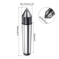 thumbnail image 2 of Uxcell MT4 F115 Carbide Tipped Lathe Dead Center Morse Taper 4MT 60 Degree for Woodworking Woodturning Lathe Drill Tool, 2 of 5