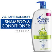 Head & Shoulders 2 in 1 Shampoo and Conditioner, Apple, 32.1 fl oz