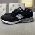 thumbnail image 1 of New Balance 990v3 Made In USA 'Black' Shoes Sneakers Men's Size 13 D, 1 of 5
