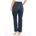 thumbnail image 2 of LEE $39 Womens New 1553 Blue Fit Flex Motion BootCut Jeans 14 B+B, 2 of 2