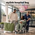 thumbnail image 5 of Fit + Fresh All The Things XL Tote Bag, Travel & Overnight Bag, Olive, 5 of 11