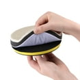 thumbnail image 5 of 6" Wool Felt Sponge Polishing Pad Hook and Loop Buffing Wheel with Hole Coarse Polishing for Polisher 2 Pcs, 5 of 6