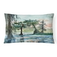 thumbnail image 1 of Carolines Treasures 8985PW1216 In the Swamp Fabric Decorative Pillow, 1 of 3