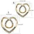 thumbnail image 3 of SIEYIO Clothes Corner Buckle Heart Metal Knot Button Lady Waist T-Shirt Tie Clips, 3 of 14