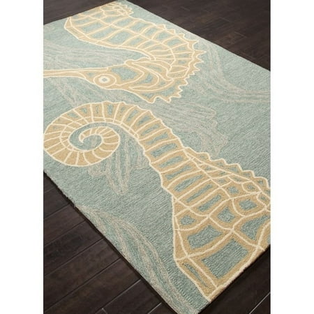 Jaipur Rugs Coastal Lagoon Sea Horsing Around Indoor Outdoor Area Jaipur Rugs Coastal Lagoon Sea Horsing Around Indoor Outdoor Area Rug Image 2 Of 3