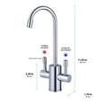 thumbnail image 5 of Ready Hot 41-RH-300-F560-CH Digital Kitchen Hot Water Dispenser, Digital Display with Polished Chrome Dual Handle Faucet 1300W, 5 of 8