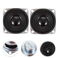 thumbnail image 3 of WORGEOUS 2pcs DIY Audio Altavoz magnético de frecuencia completa 4 Euro WPU Edge Square Speaker, 3 of 7
